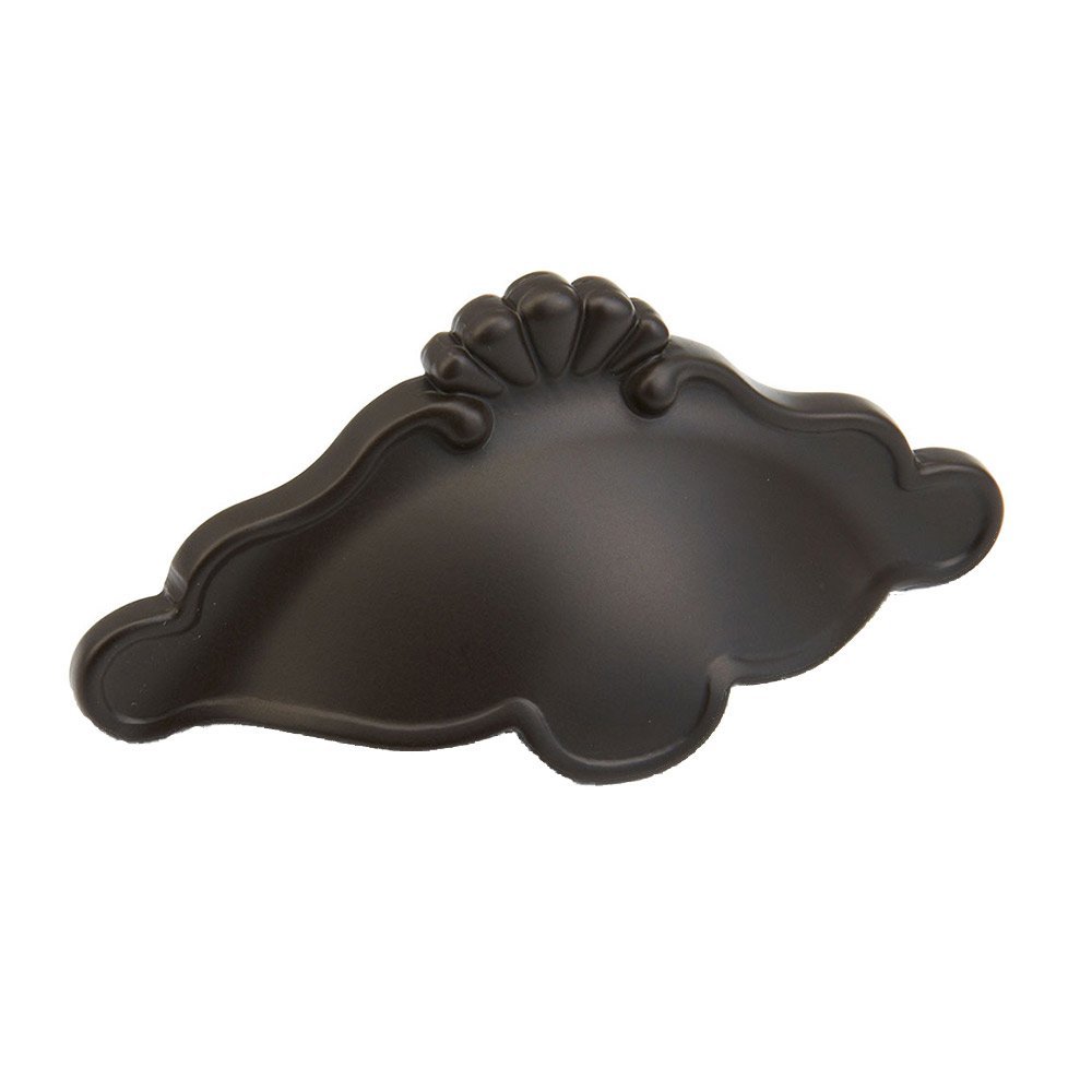 3" Center Scalloped Cup Pull in Oil Rubbed Bronze