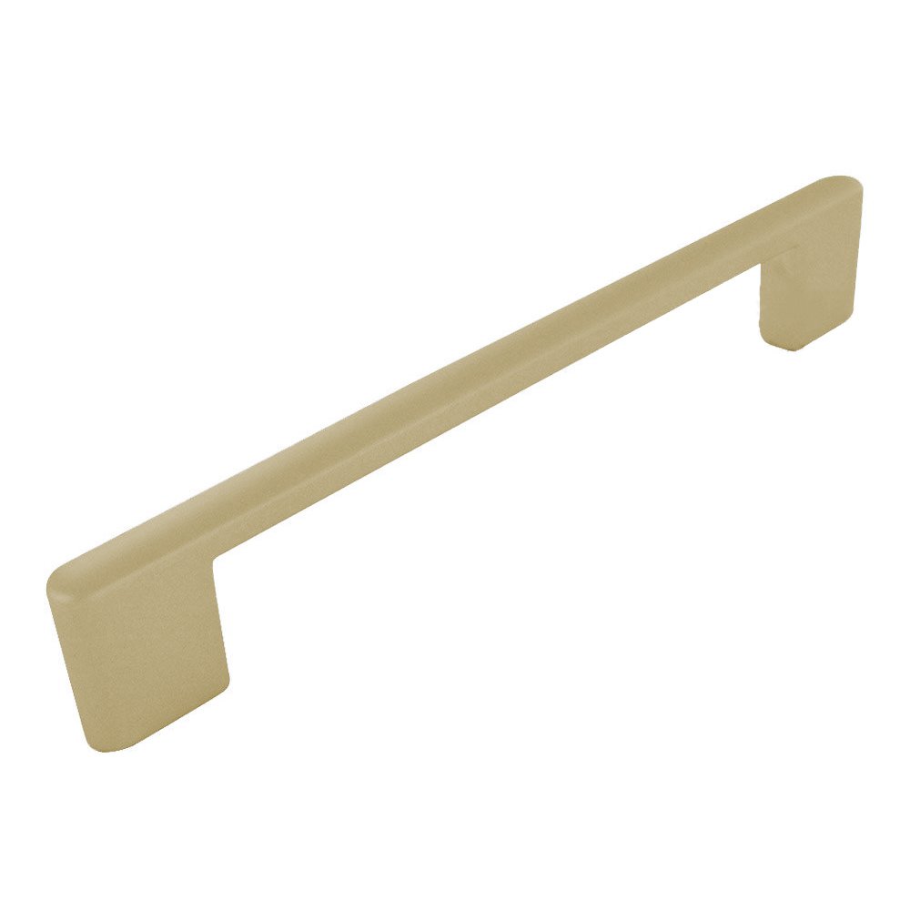5" Centers Modern Pull with Slim Profile in Matte Gold