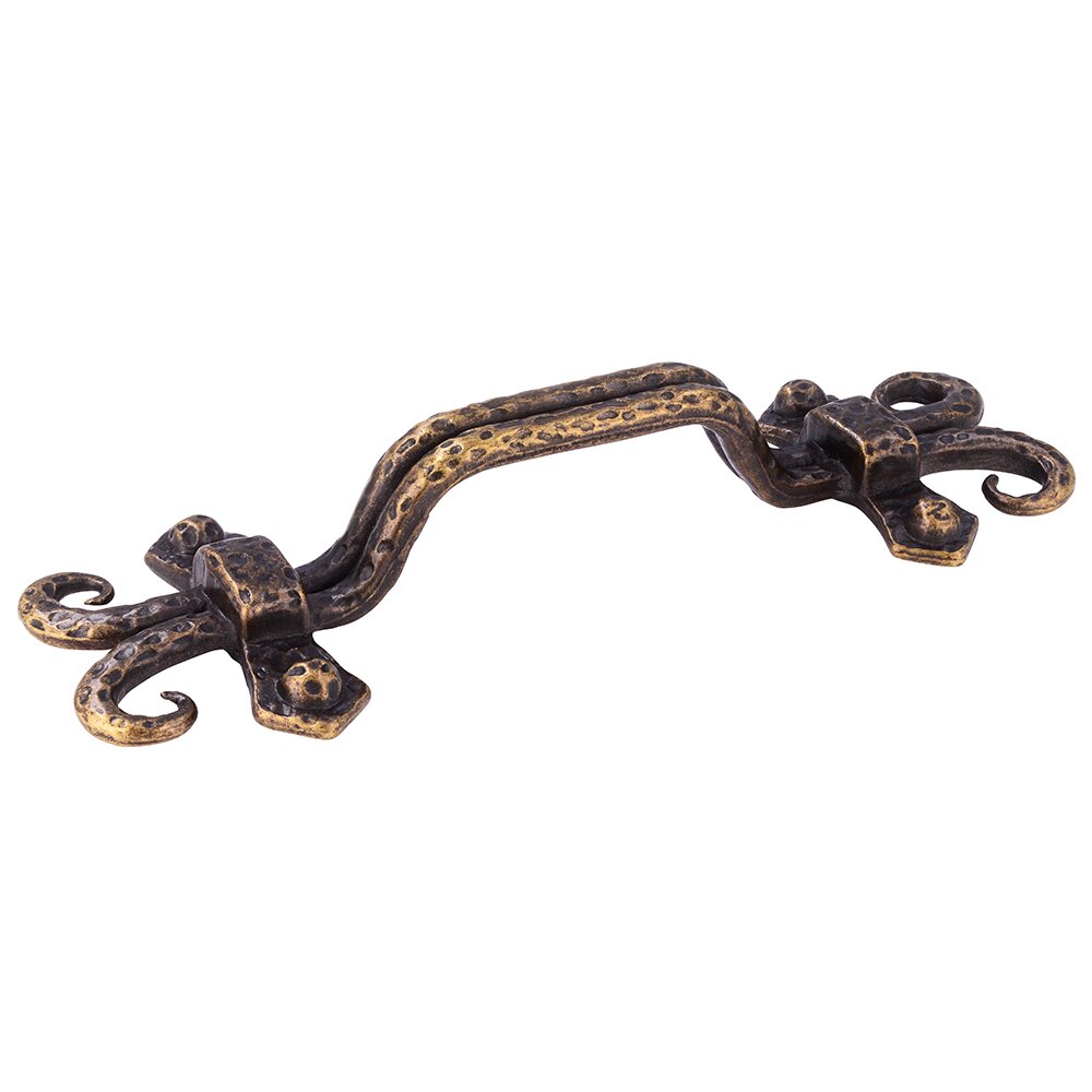 3 3/4" Centers Handle in Antique Brass