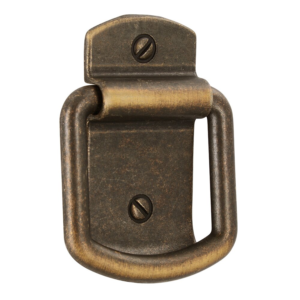 44 mm Long Pendant Pull in Antique Brass