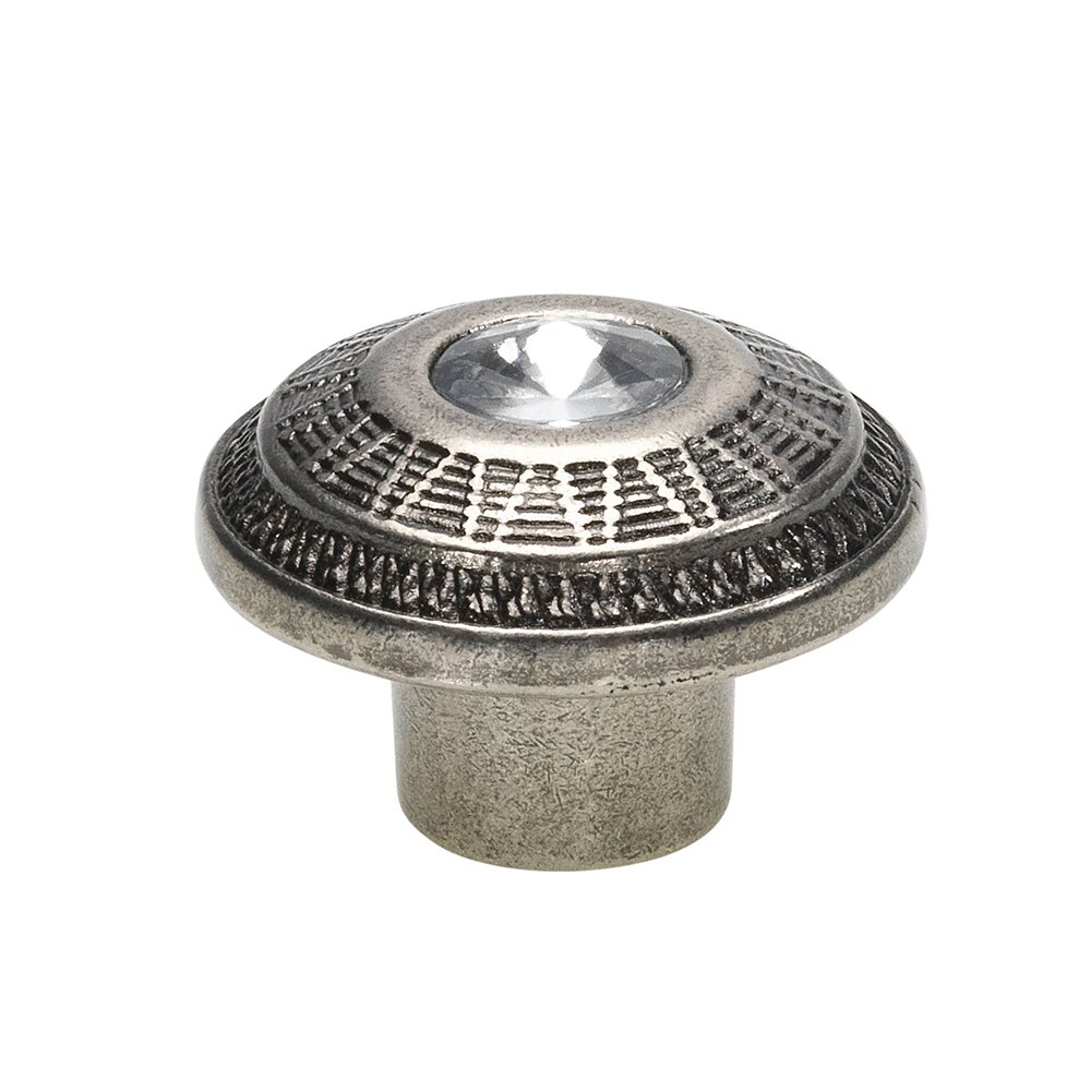 41mm Diameter Knob in Tin/Clear