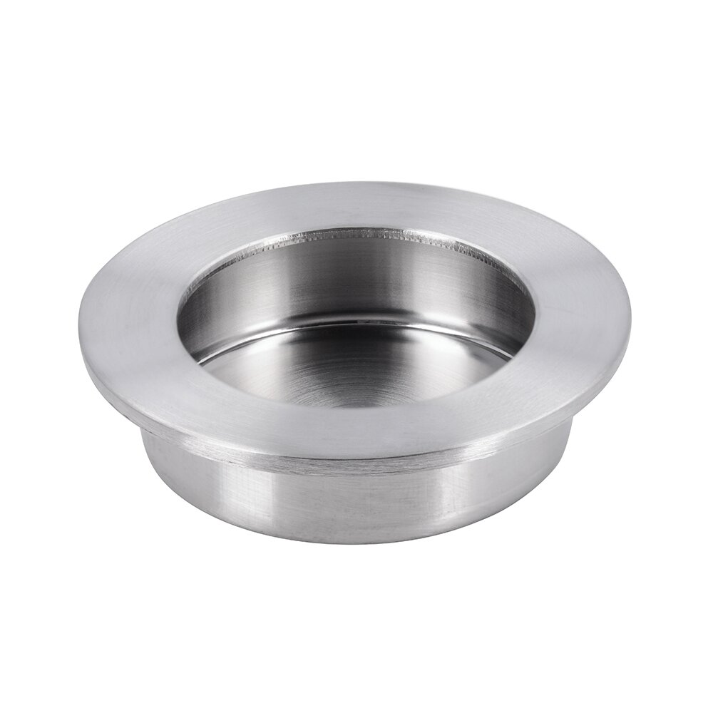 40 mm Long Recessed Pull in Stainless Steel