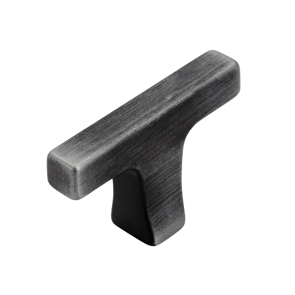 48 mm Long T Knob in Antique Iron