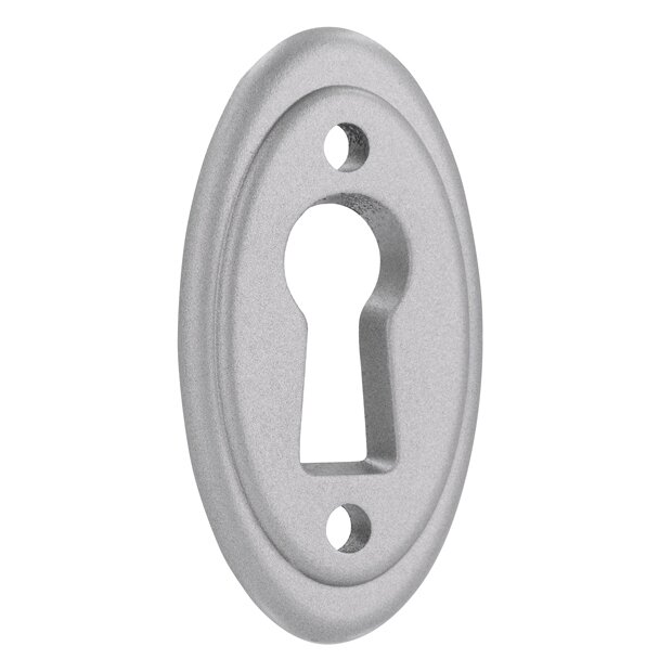22 mm Centers Key Hole Cover in Aluminum