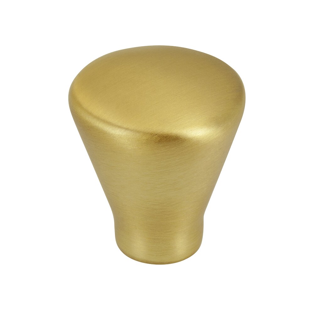 15/16" Knob in Brushed Gold