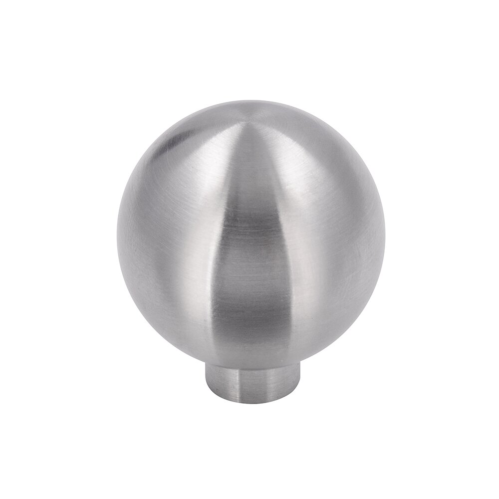1 1/8" Knob in Stainless Steel