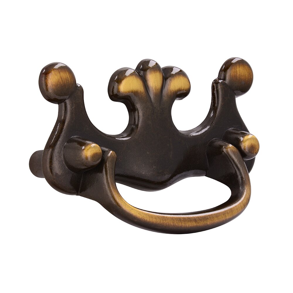 2 1/2" Centers Handle in Antique Brass