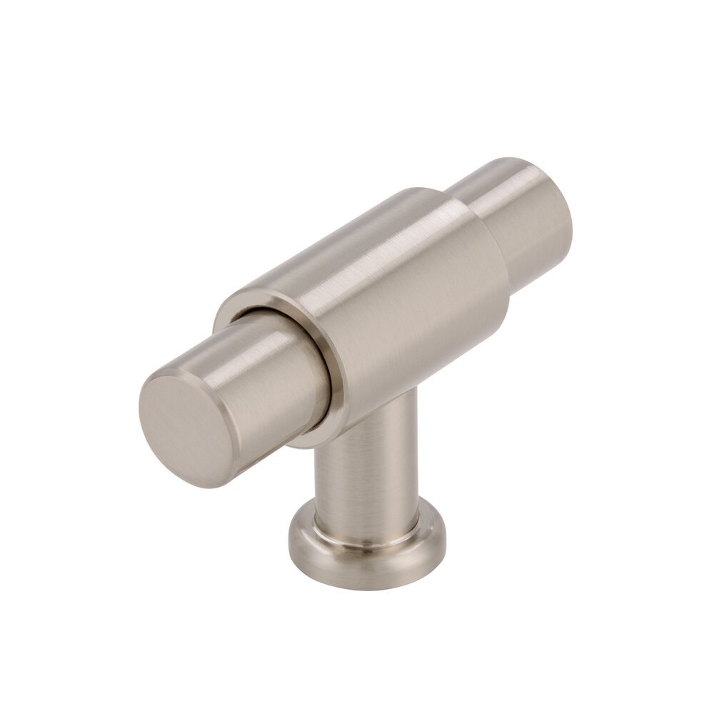 51mm Long Knob in Stainless Steel Effect