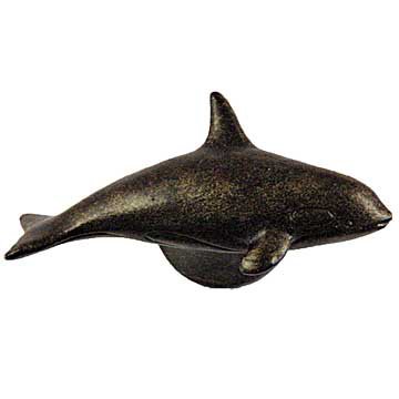 Orca Knob Left in Bronzed Black
