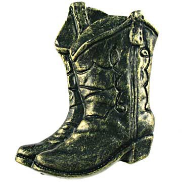 Boots Knob Left in Bronzed Black