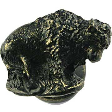 Buffalo Knob Left in Bronzed Black