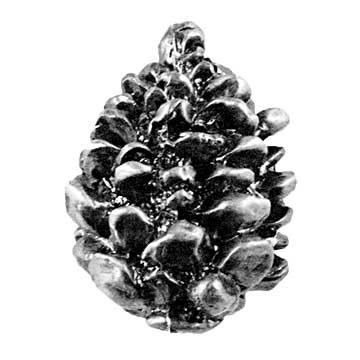Pinecone Knob in Pewter