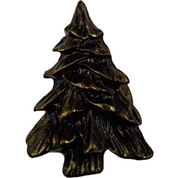 Tree Knob in Bronzed Black