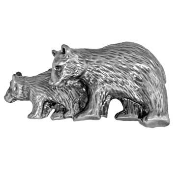 Bear Pull in Pewter