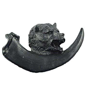 Bear With Claw Pull in Black