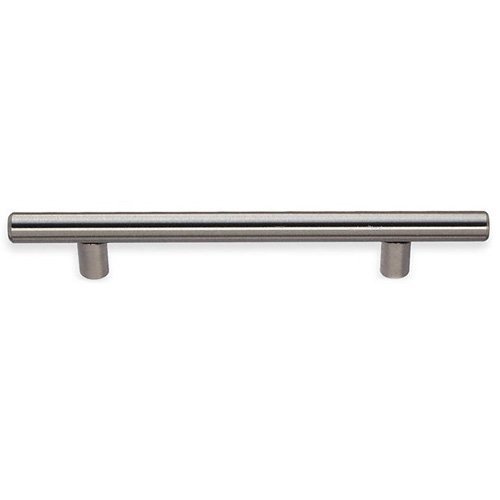 Design Steel 9" Centers European Bar Pull in Brushed Stainless Steel