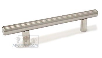 3 3/4" Steel Pull in Stainless Steel Finish