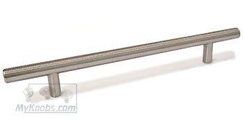 6 3/8" Steel Pull in Stainless Steel Finish
