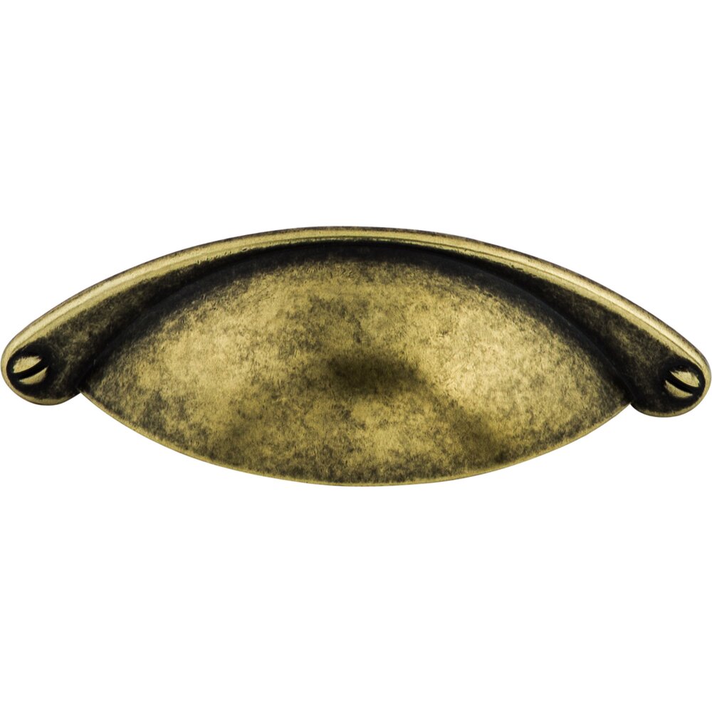 Arendal 2 1/2" Centers Cup Pull in German Bronze