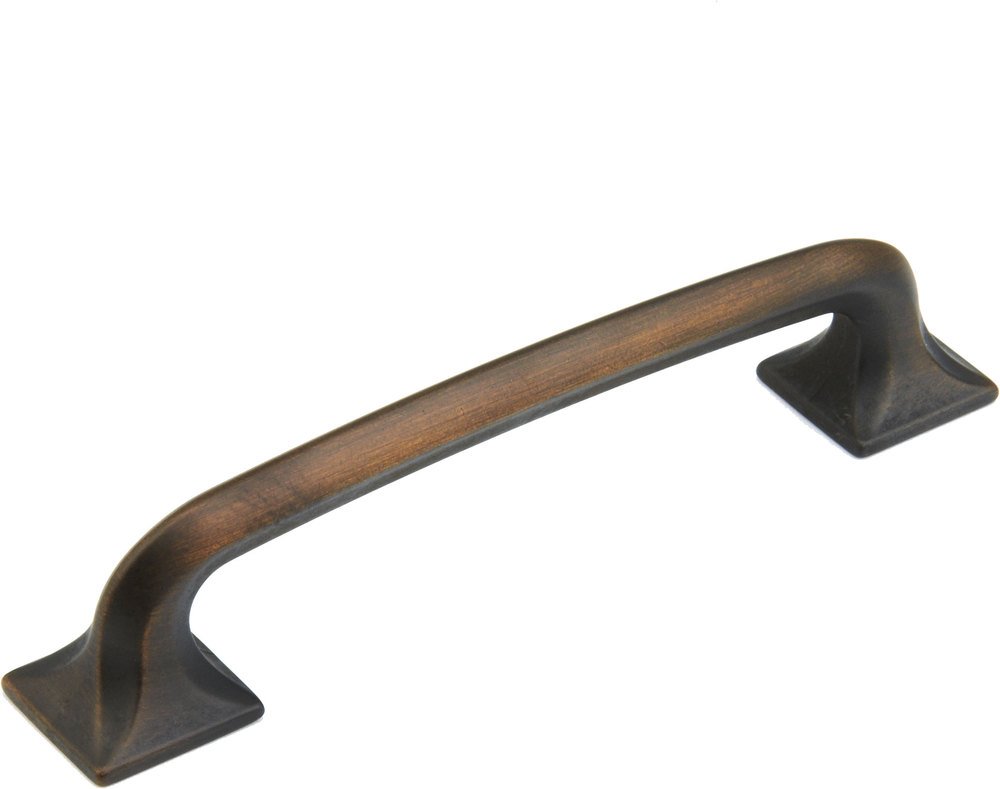 5" Centers Squared Handle in Ancient Bronze