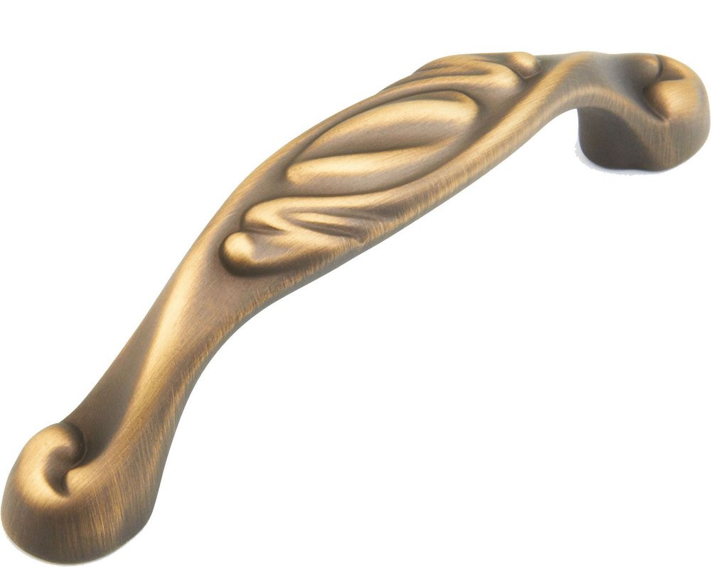 Light Brass Forged Solid Brass 3 3/4" (96mm) Pull
