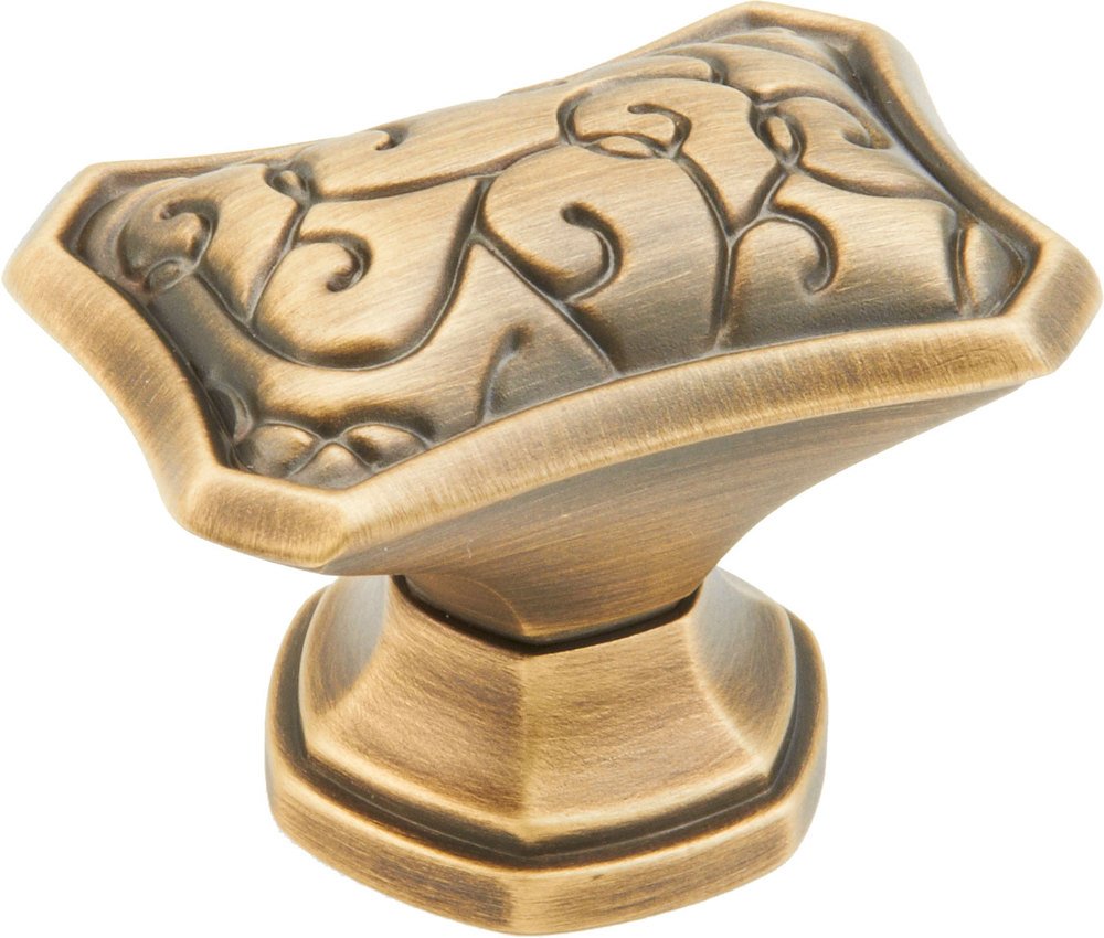 Octagonal Oval Redington Bronze Knob