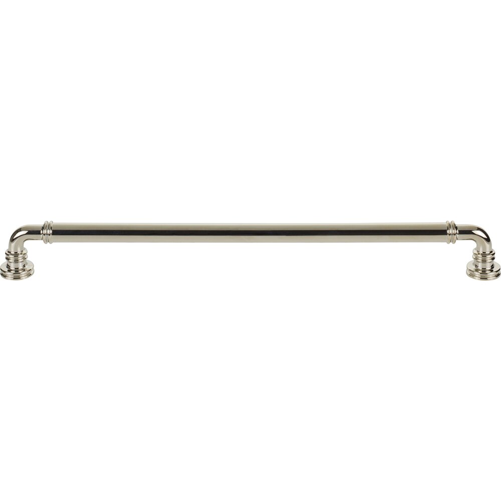 Cranford Pull 12" Centers in Polished Nickel