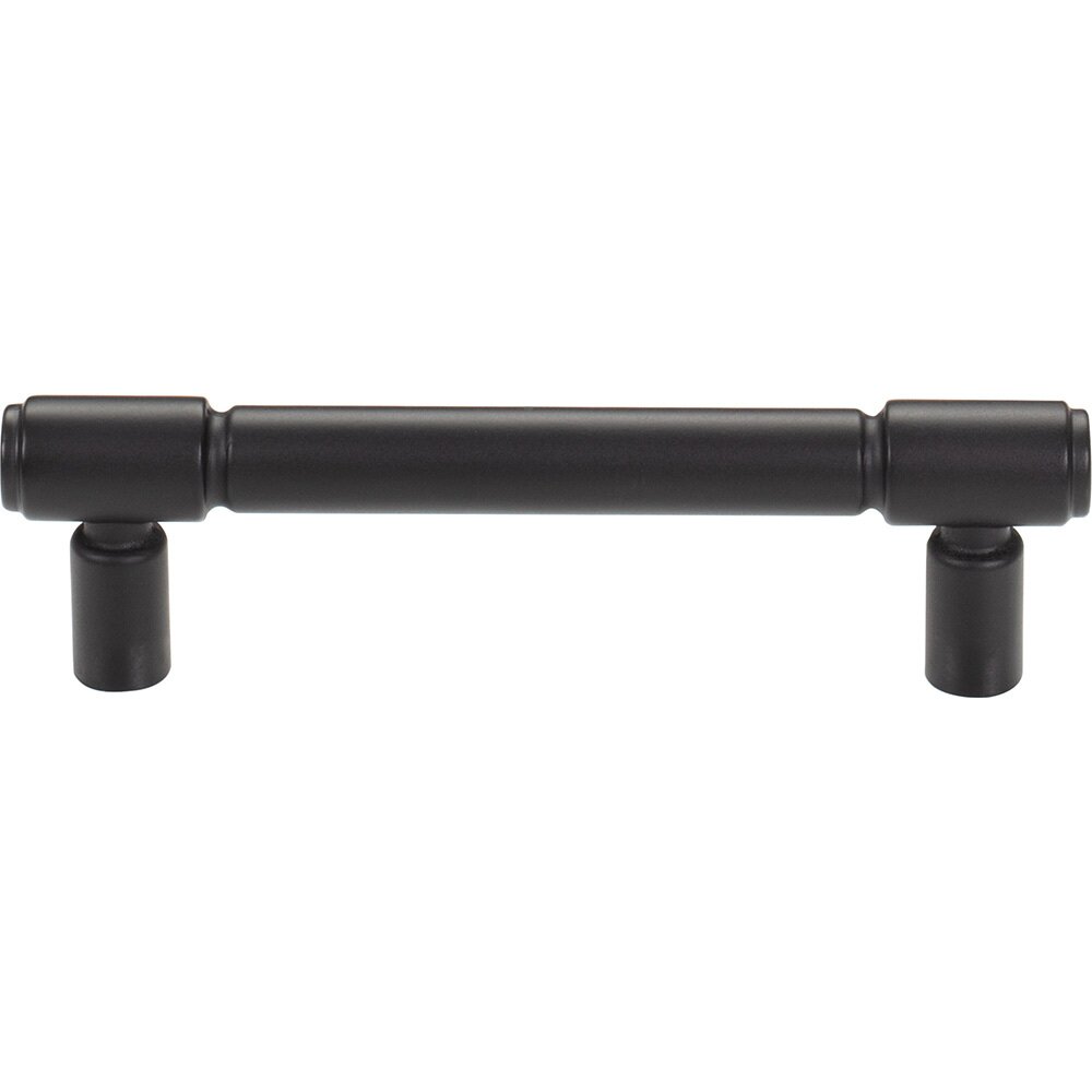 Clarence 3 3/4" Centers Bar Pull in Flat Black