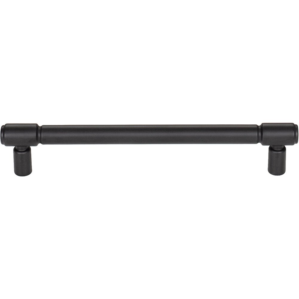 Clarence 6 5/16" Centers Bar Pull in Flat Black
