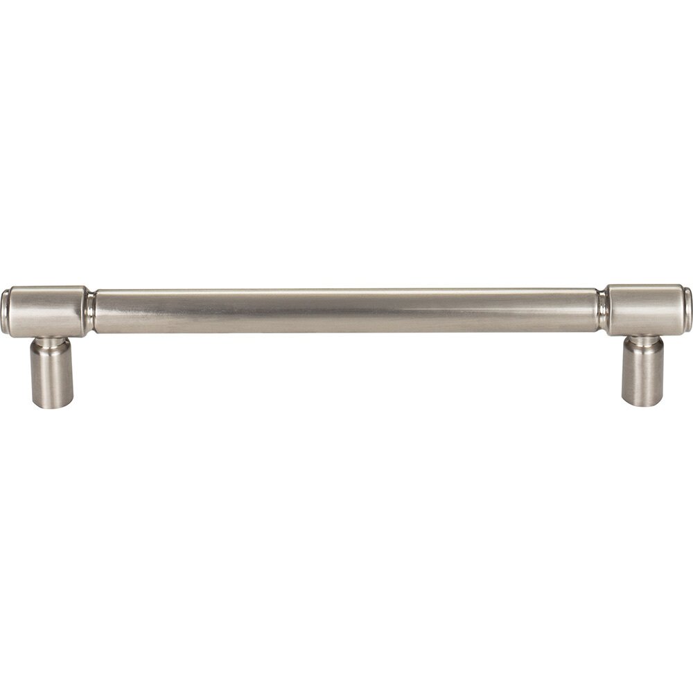 Clarence 6 5/16" Centers Bar Pull in Brushed Satin Nickel