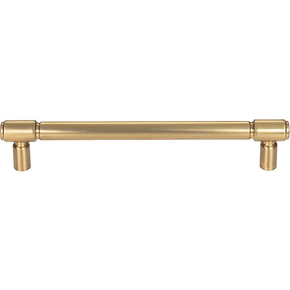 Clarence 6 5/16" Centers Bar Pull in Honey Bronze