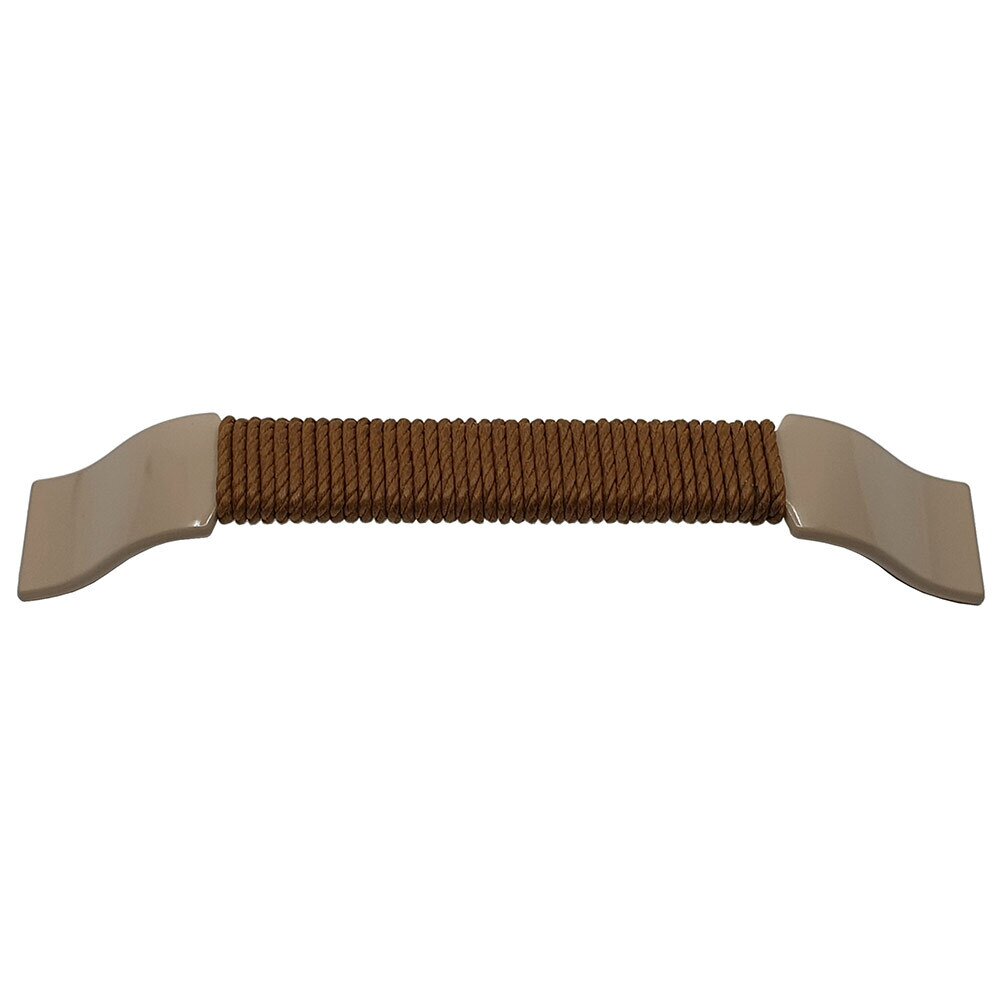 Thames 5 1/16" Center Arch Pull in Beige & Brown
