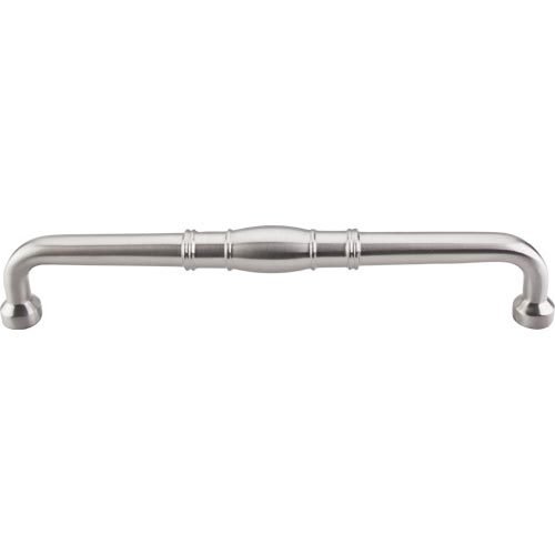 Oversized 12" Centers Door Pull in Brushed Satin Nickel 12 7/8" O/A