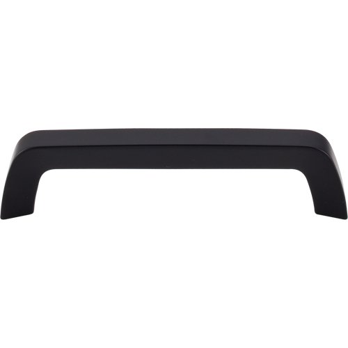 Tapered Bar 5 1/16" Centers Arch Pull in Flat Black