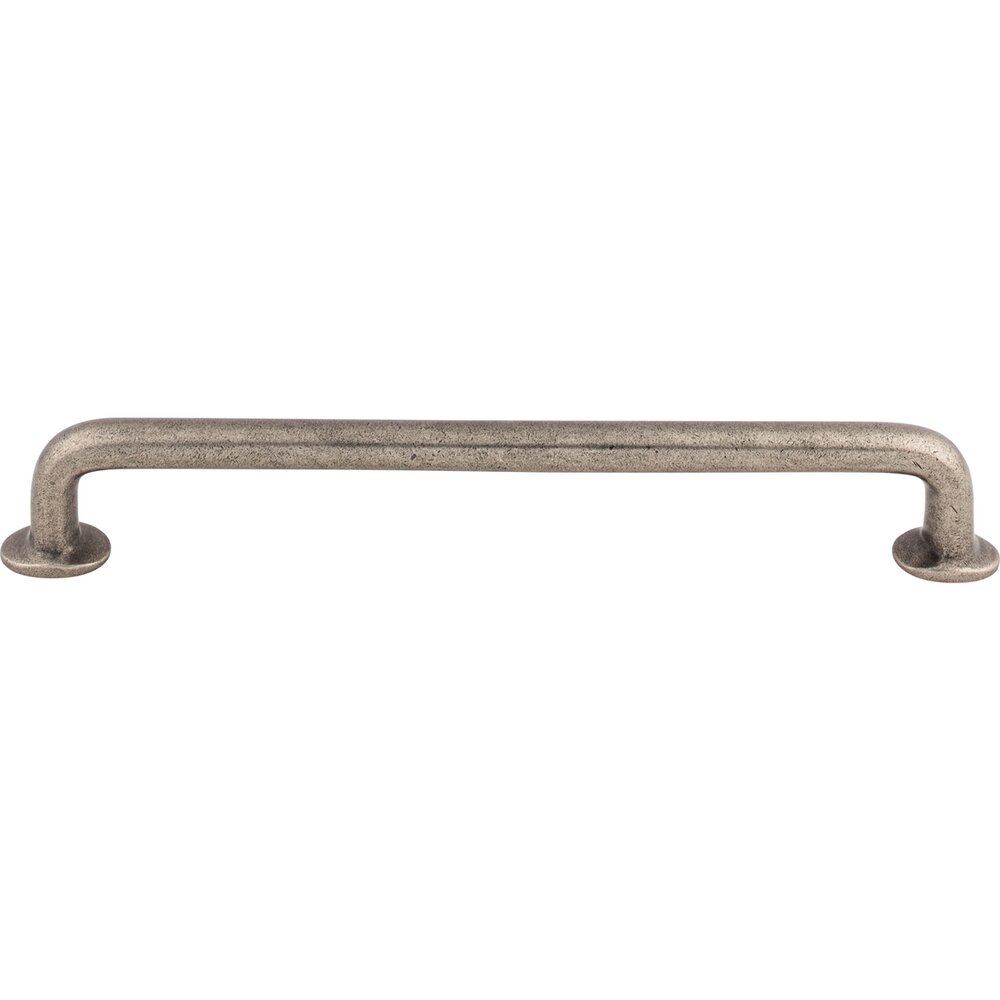 Aspen Rounded 12" Centers Bar Pull in Silicon Bronze Light