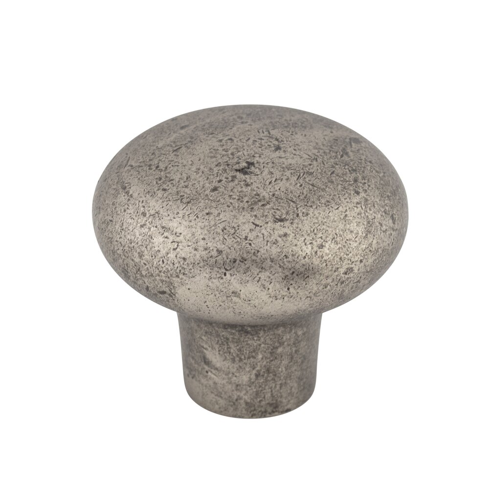 Aspen Round 1 3/8" Diameter Mushroom Knob in Silicon Bronze Light