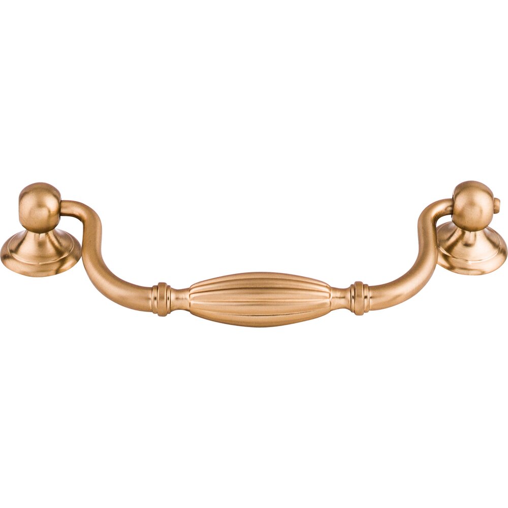 Tuscany 5 1/16" Centers Drop Pull in Brushed Bronze