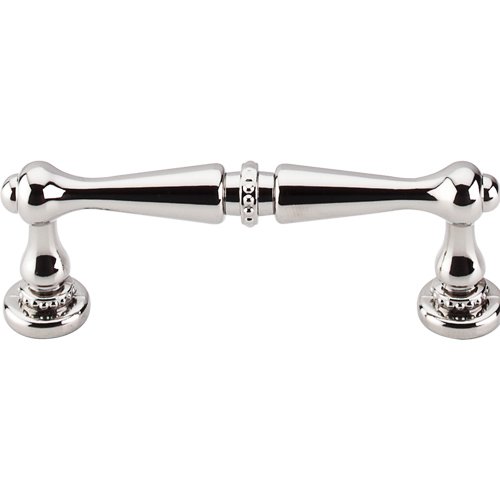 Edwardian 3" Centers Bar Pull in Polished Nickel