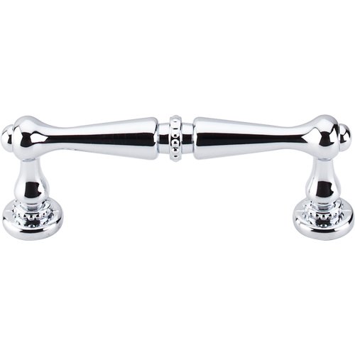Edwardian 3" Centers Bar Pull in Polished Chrome