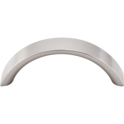 Crescent 3" Centers Arch Pull in Brushed Satin Nickel