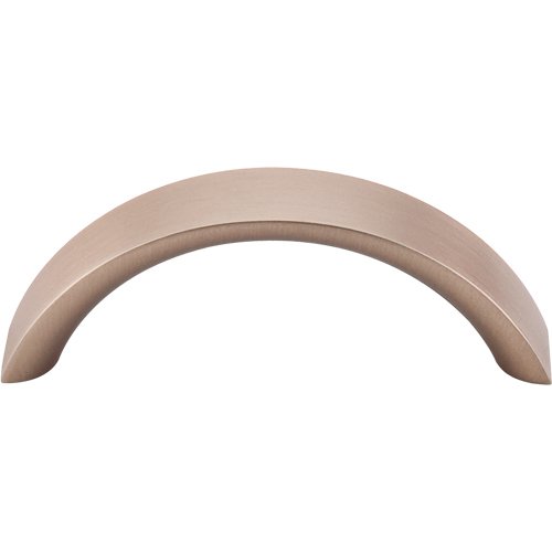 Crescent 3" Centers Arch Pull in Brushed Bronze