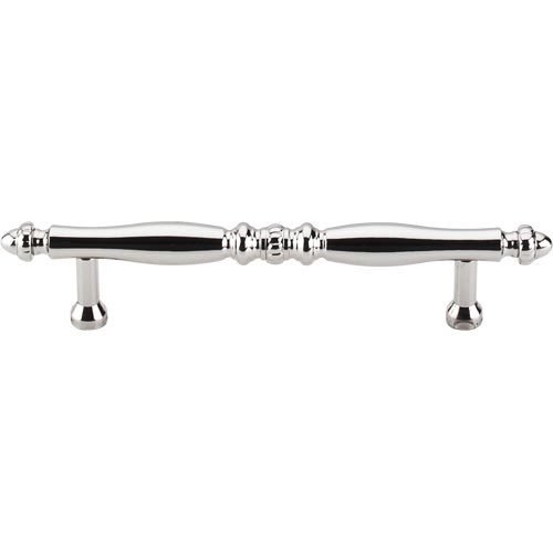 3 3/4" (96mm) Centers Melon Pull in Polished Nickel