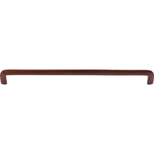 12" (305mm) Centers Thin Appliance Pull in True Rust