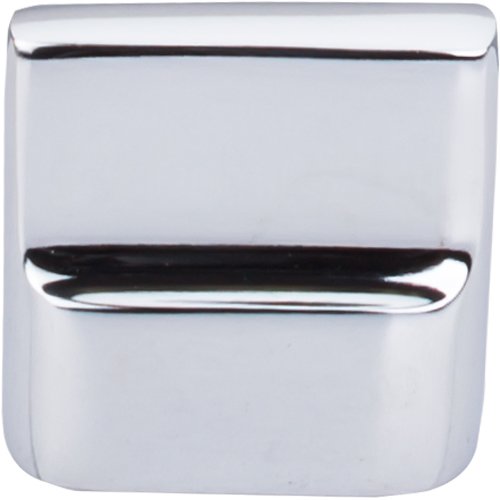 Aspen II Flat Sided 7/8" Centers Long Rectangle Knob in Polished Chrome