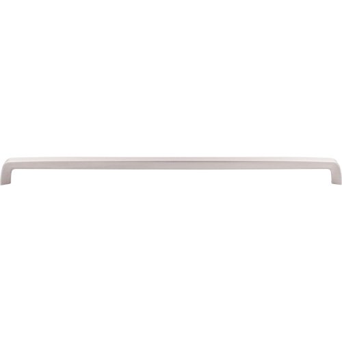Tapered Bar 17 5/8" Centers Arch Pull in Brushed Satin Nickel