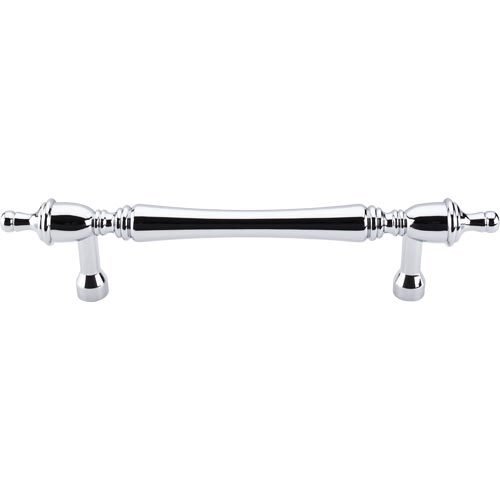 Oversized 8" Centers Door Pull in Polished Chrome 12 3/16" O/A