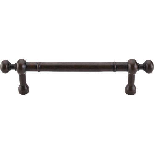 Oversized 8" Centers Door Pull in Patine Rouge 11 5/32" O/A