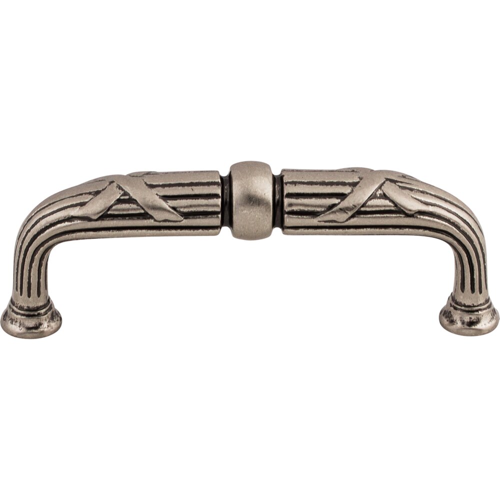 Ribbon & Reed 3 3/4" Centers Bar Pull in Pewter Antique