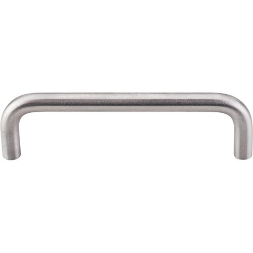 Bent Bar (8mm Diameter) 3 3/4" Centers Bar Pull in Brushed Stainless Steel