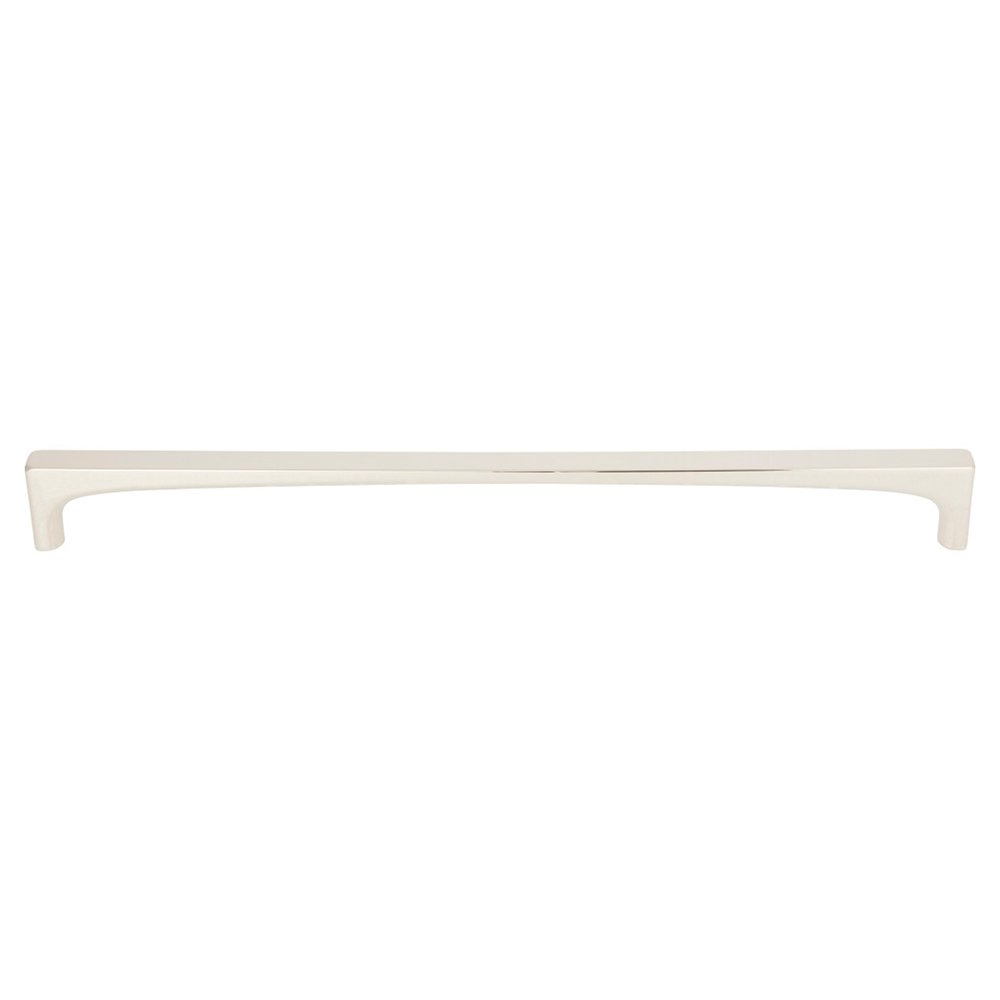 Riverside 12" Centers Bar Pull in Polished Nickel